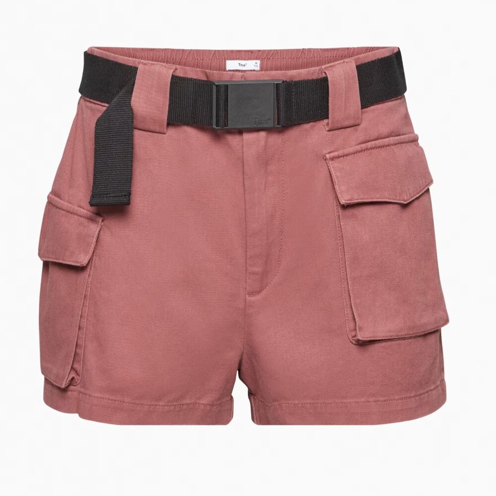 Aritzia TNA Cargo 3" Short - Dusty Rose